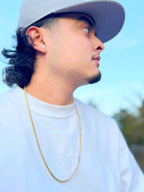 Cadena Barbada Hombre 4mm/65cm