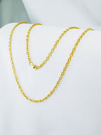 Cadena Óvalo Mujer 3mm/45cm