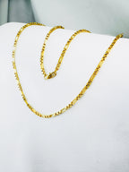 Cadena Mujer Cubos 3mm/45cm