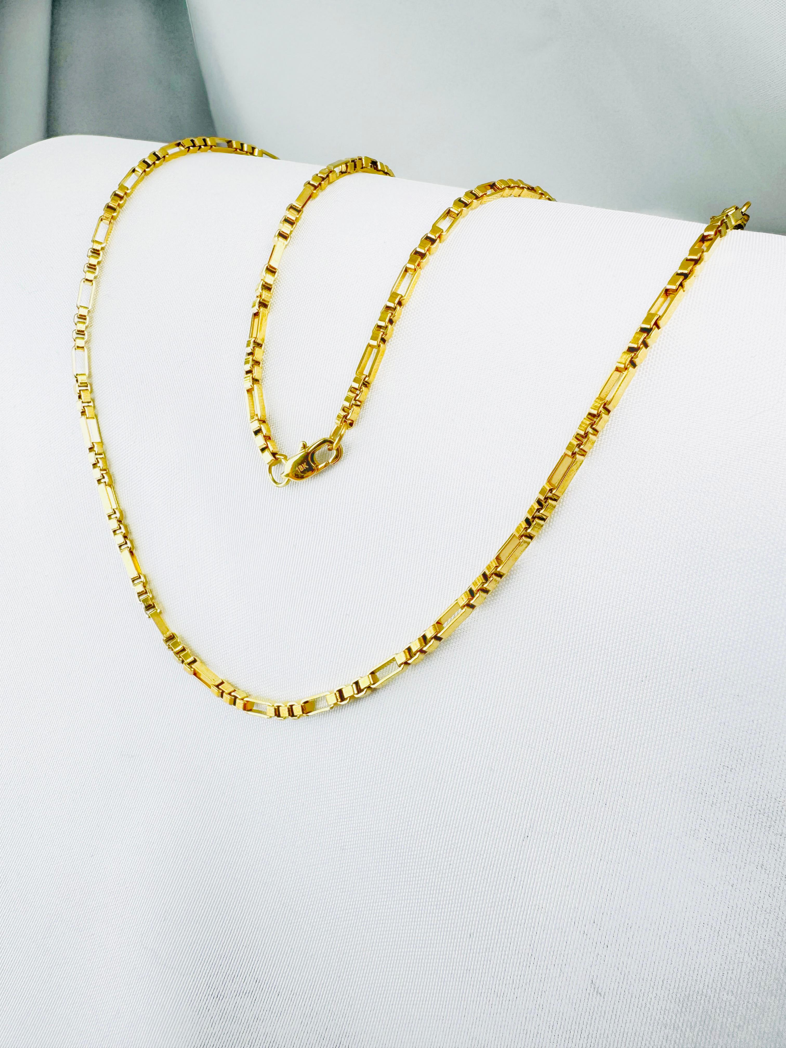 Cadena Mujer Cubos 3mm/45cm