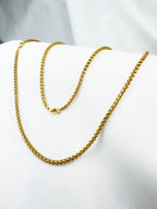 Cadena Trigo Hombre 3mm/60cm