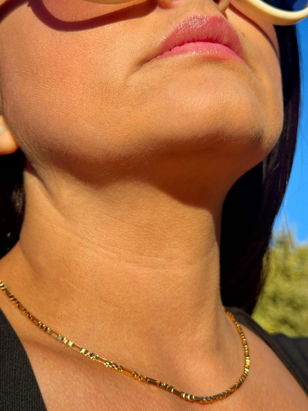 Cadena Mujer Cubos 3mm/45cm