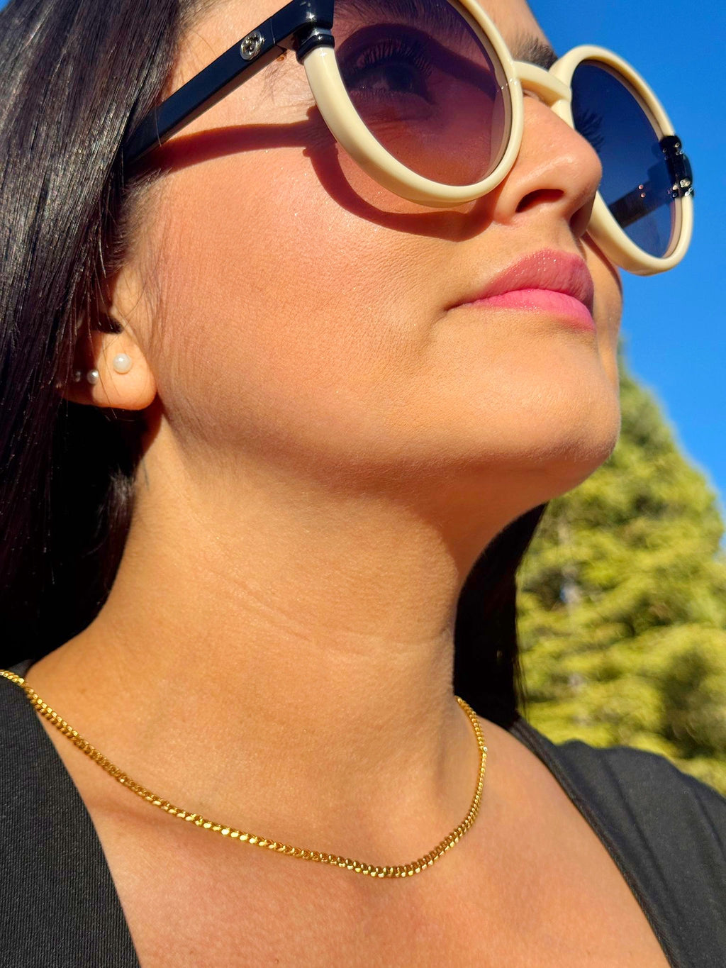 Cadena Cubana Mujer 3mm/45cm