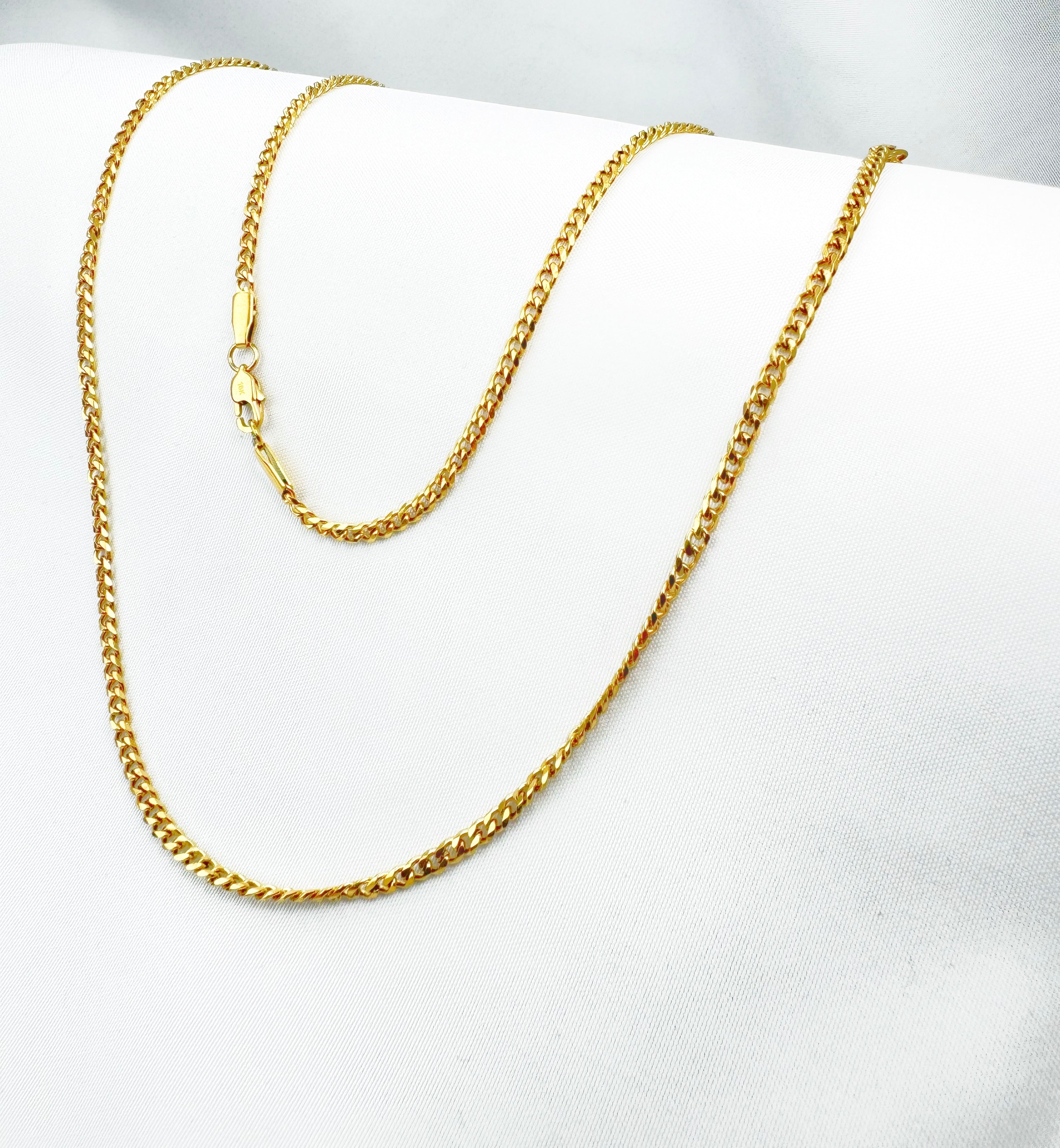 Cadena Cubana Mujer 3mm/45cm