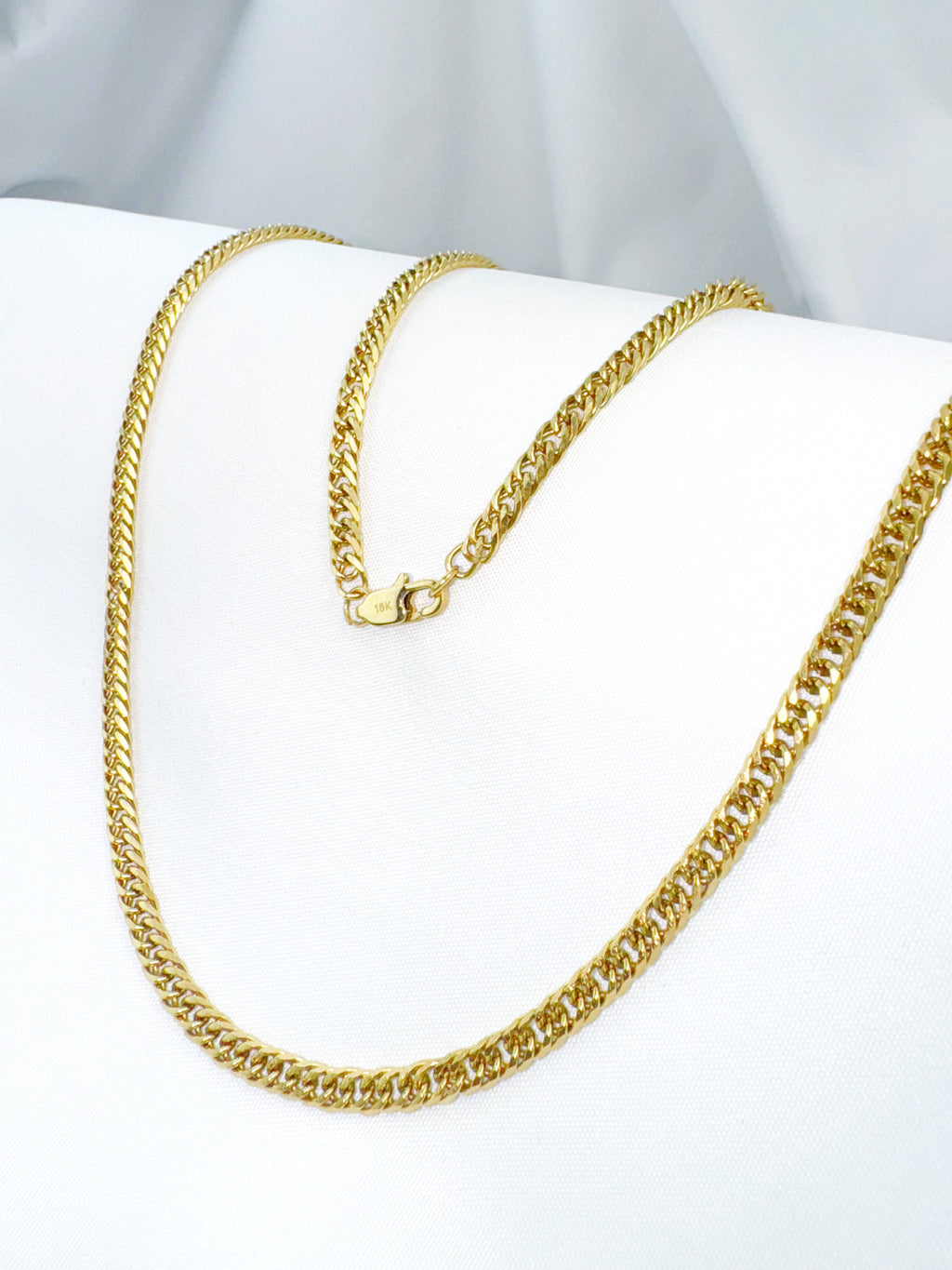 Cadena Barbada Hombre 4mm/65cm