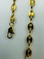 Cadena Grano de Café Hombre 6mm/65cm