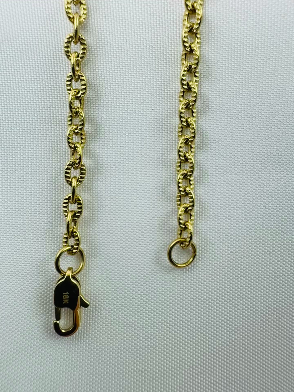 Cadena Óvalo Mujer 3mm/45cm