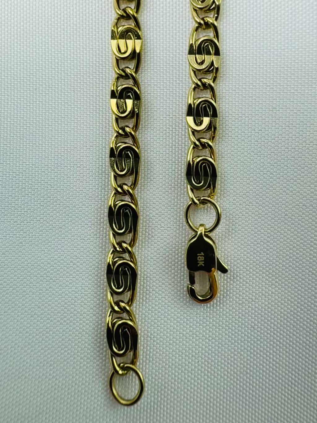 Cadena Clip Hombre 4mm/65cm